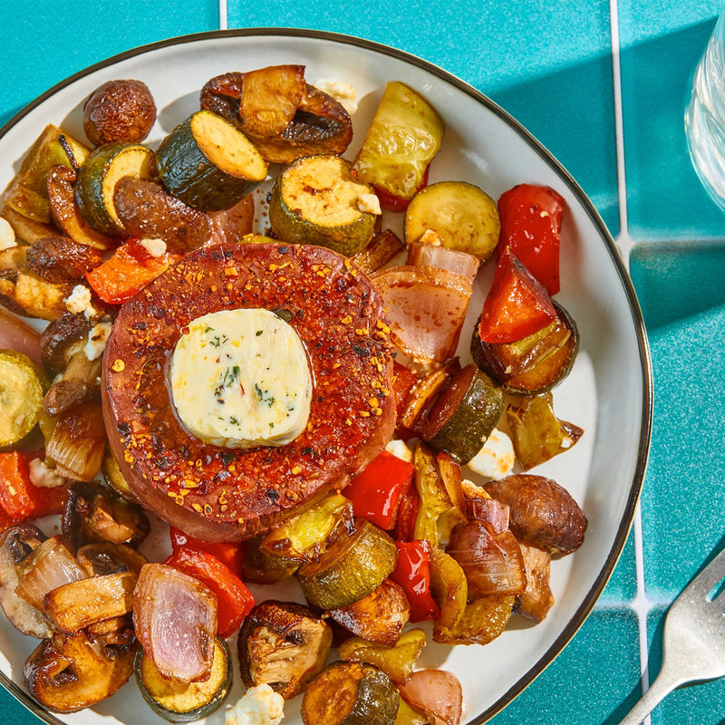 Dry-Rubbed Grilled Classic Steak