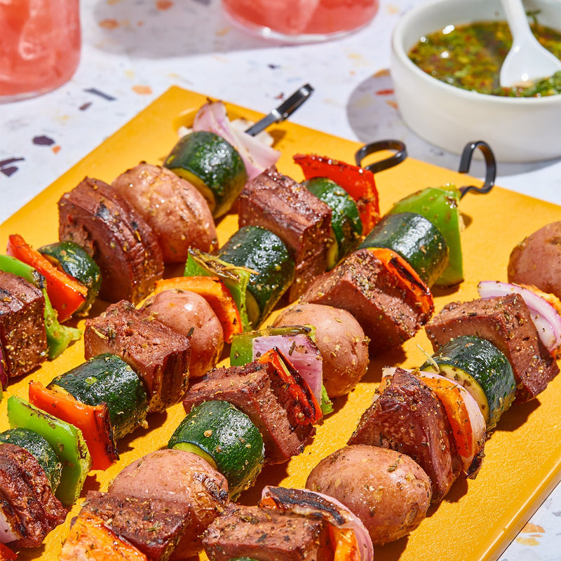 Grilled Classic Steak Kebobs