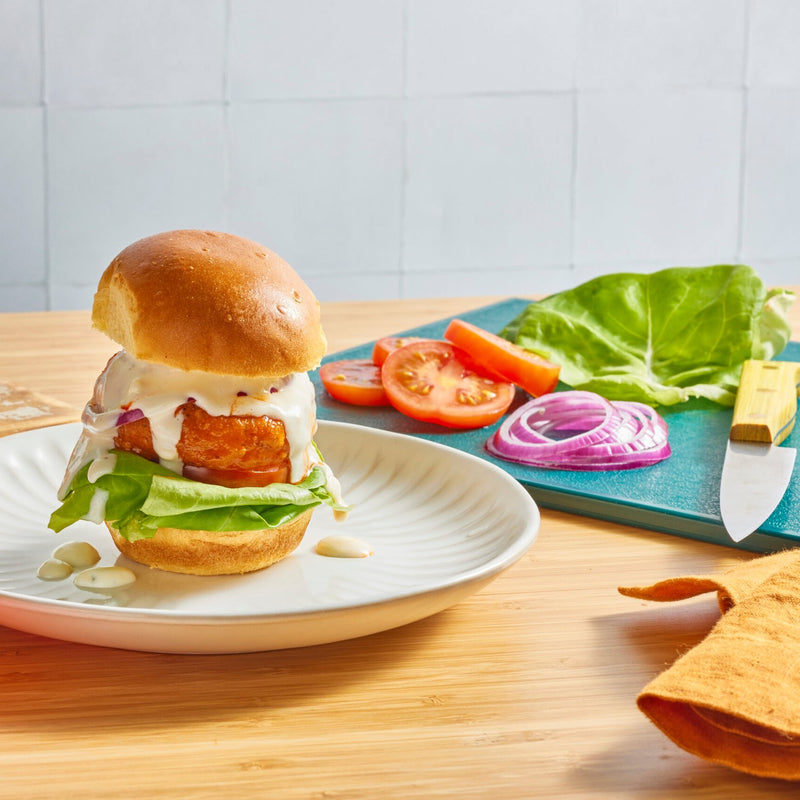 Crispy Cutlet Buffalo Sliders