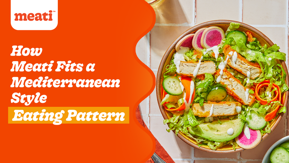 Mediterranean Meati grain bowl