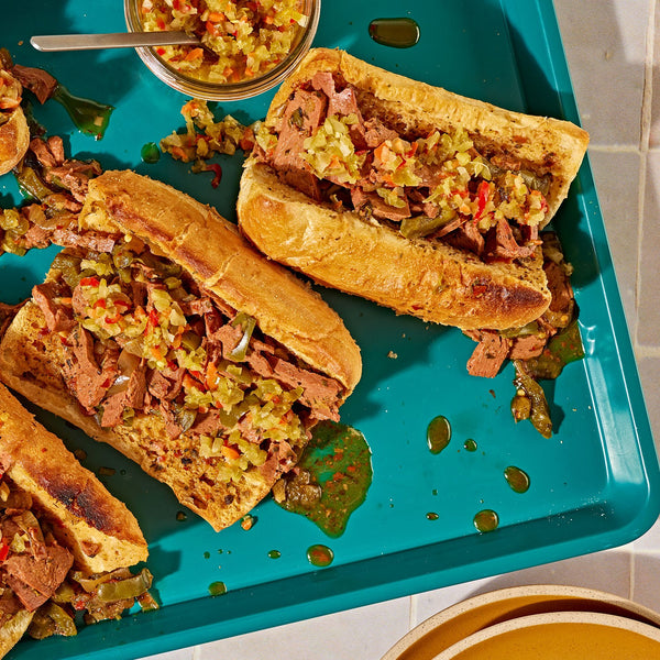 meati™ Animal-Free Italian Beef Sandwich